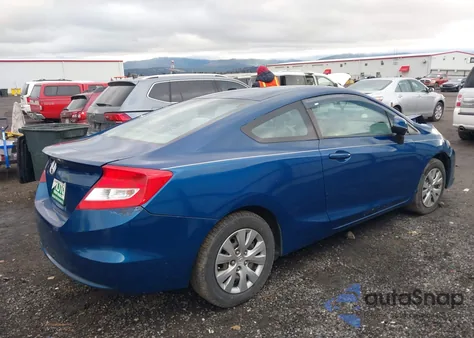 2012 Honda Civic Lx from USA, damaged, VIN 2HGFG3B53CH521733